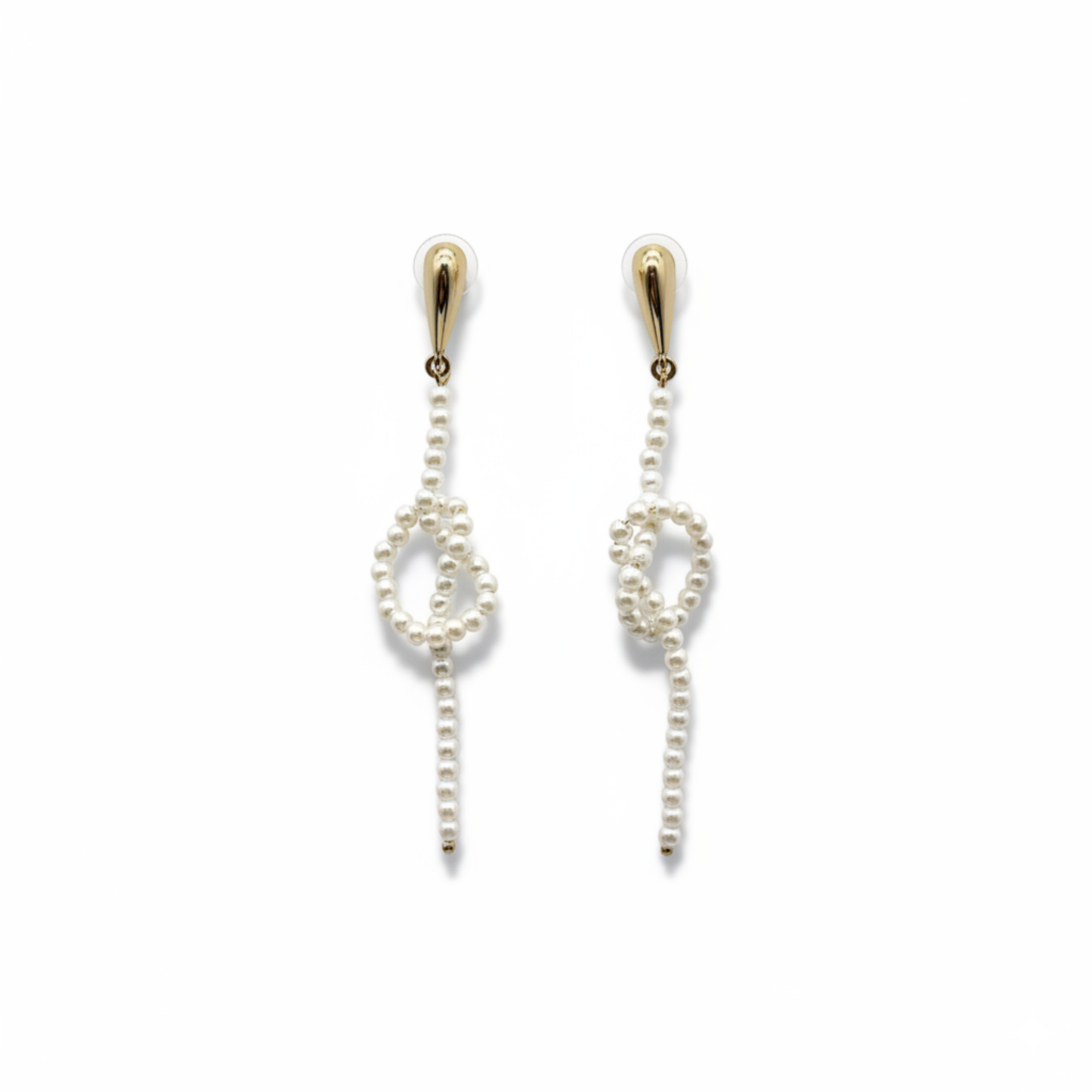 パールノットピアス