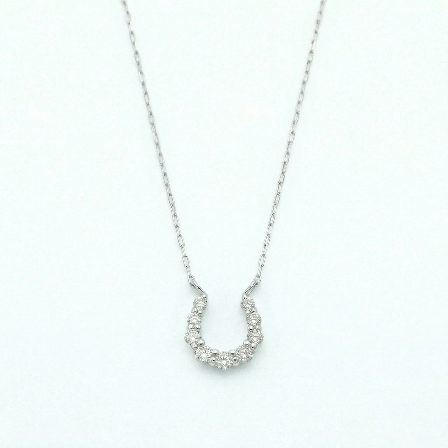 ホースシューラインネックレス|K18 ネックレス