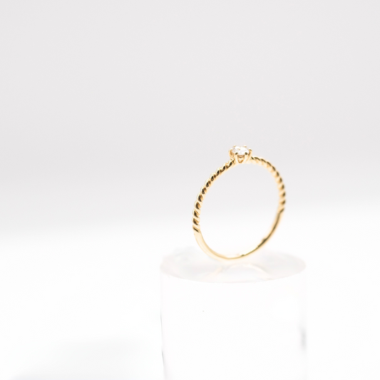 ツイストシャインリング|K10 リング