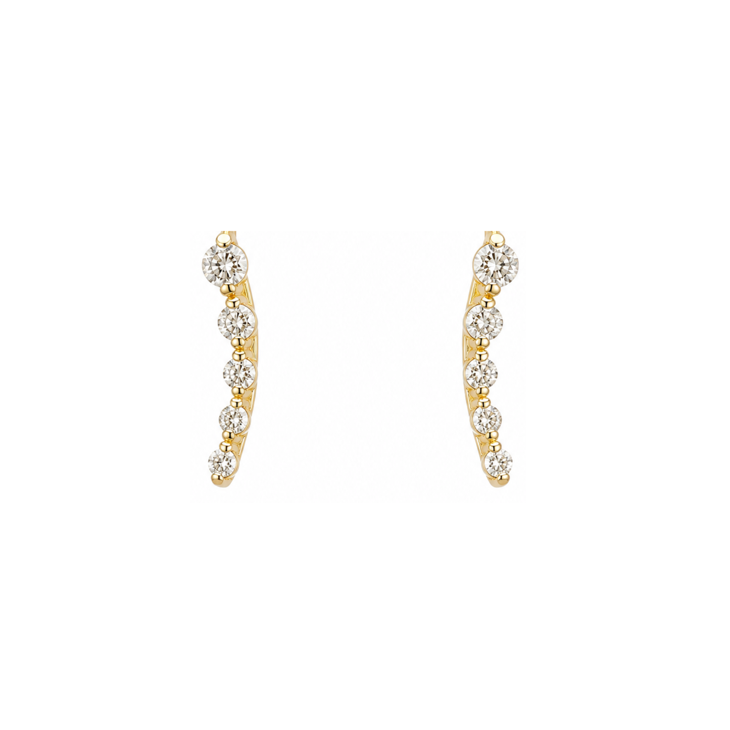 セレスライン ピアス｜K18 YG / WG ピアス