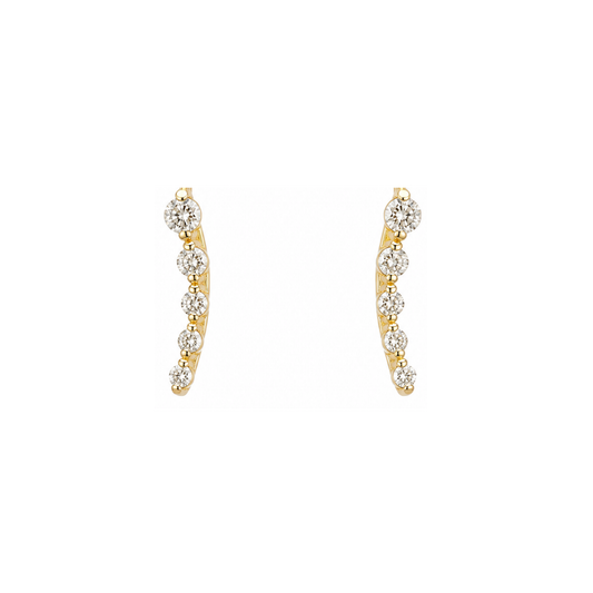 セレスライン ピアス｜K18 YG / WG ピアス
