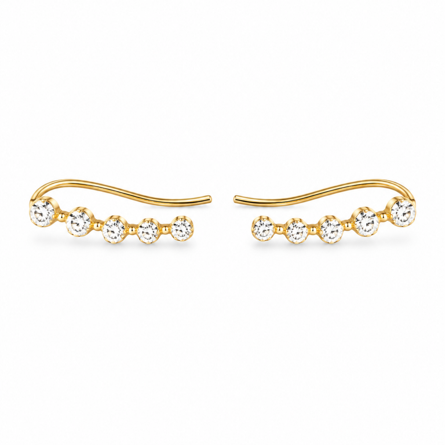 セレスライン ピアス｜K18 YG / WG ピアス