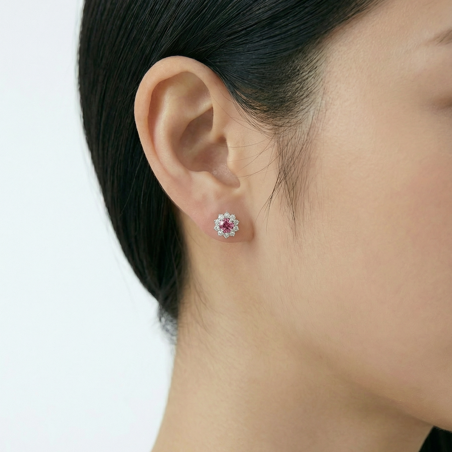 ロゼリアピアス｜K18 YG ピアス