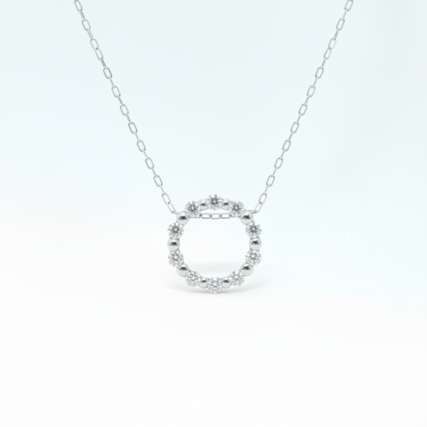 ラウンドラインネックレス