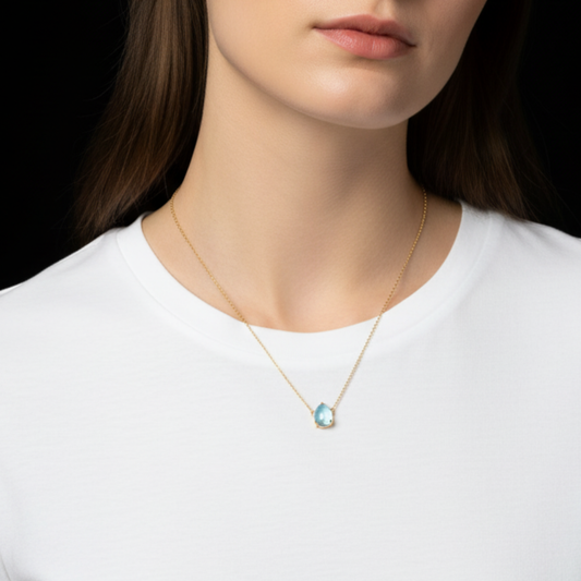 【デザインコンテスト作品】リュミエールネックレス｜K10YG ネックレス